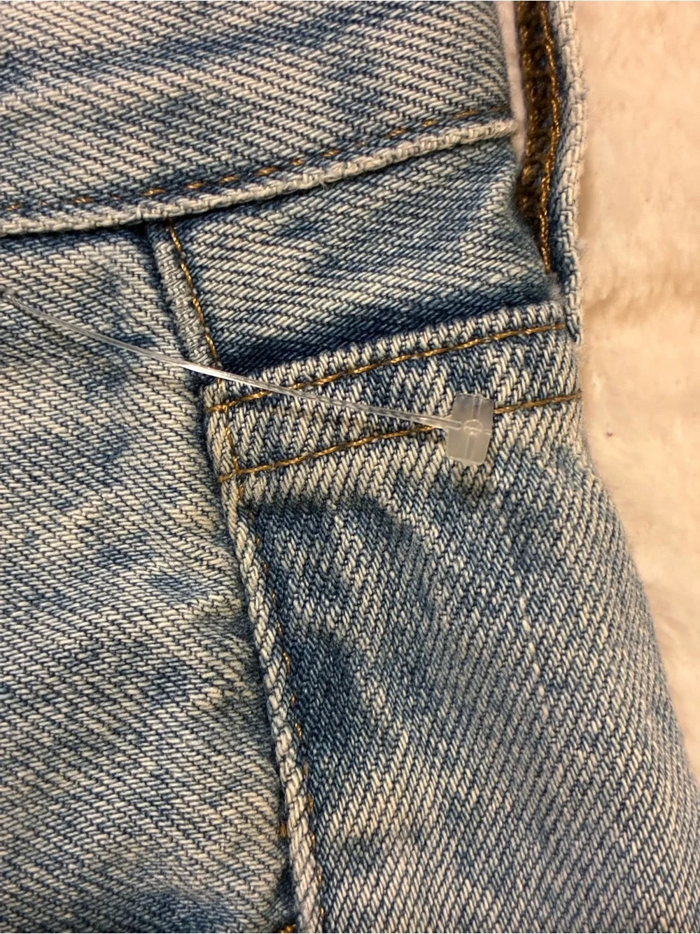 Pistola Distressed Denim Shorts